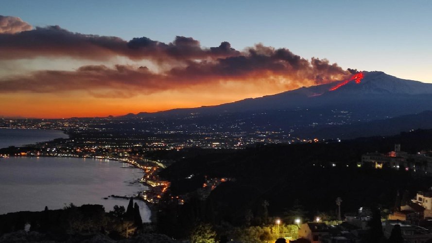 Eruzione Etna 2021