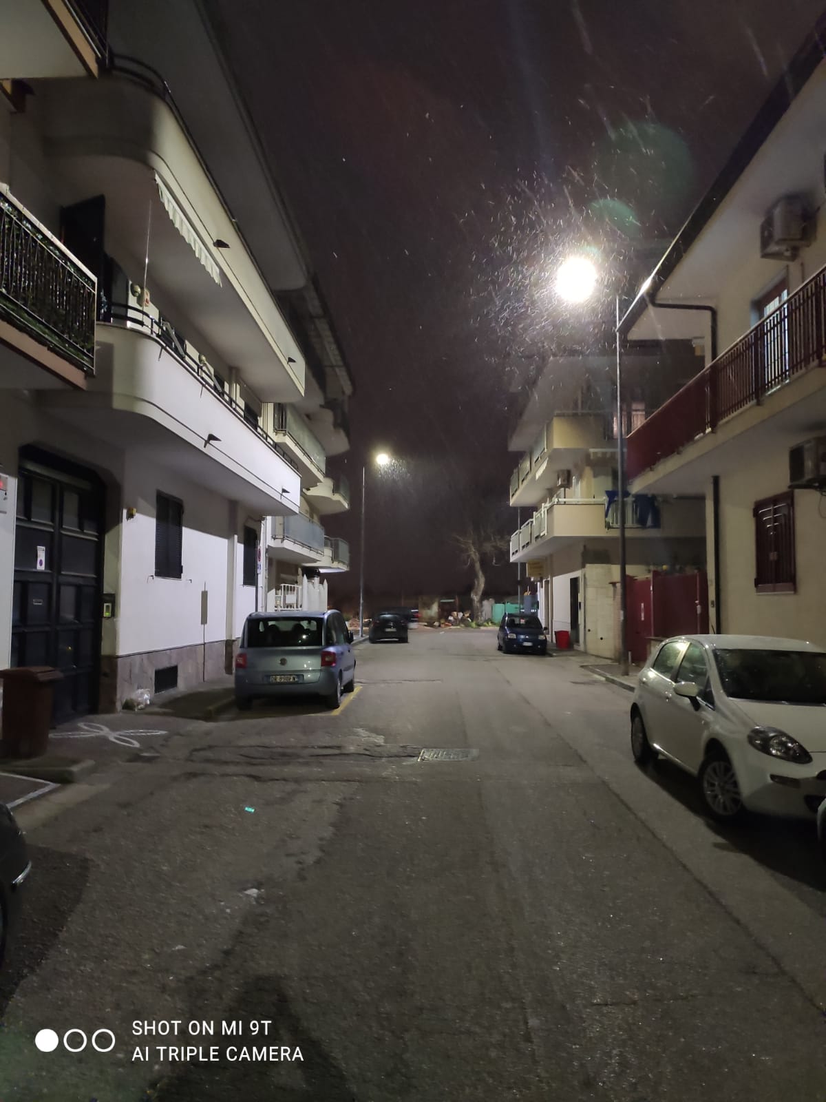 Neve in provincia di Napoli e Caserta -VIDEO-