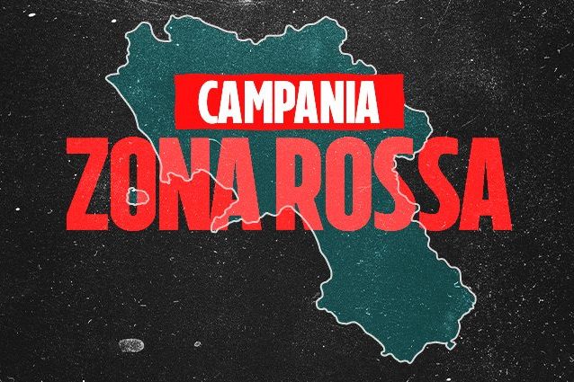 Campania zona rossa 8 marzo