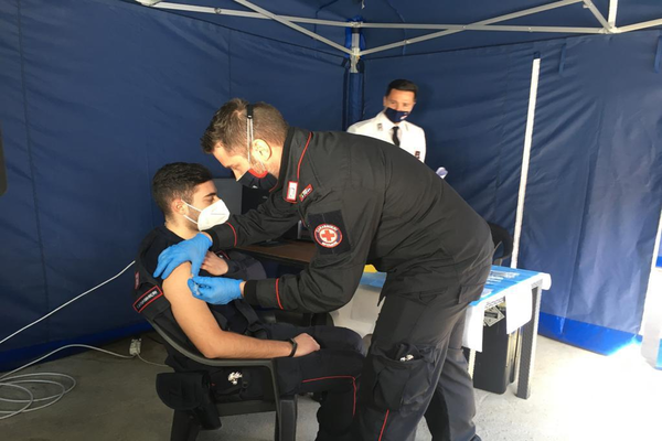 Macerata Covid carabinieri