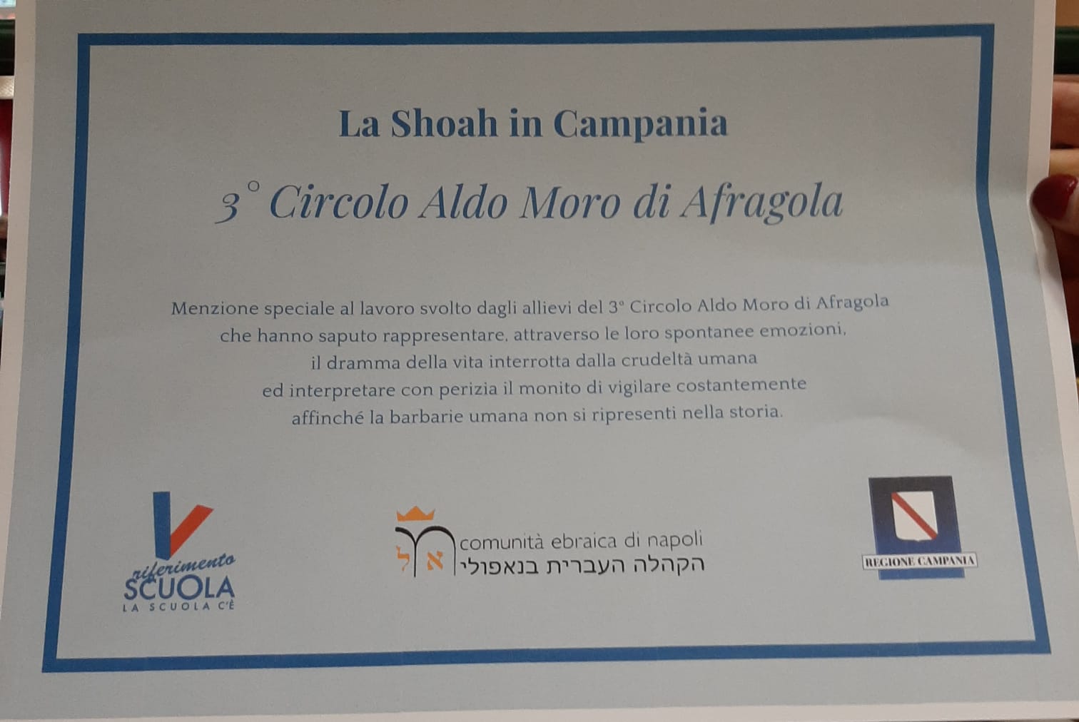 Scuola, Gran successo dell’Aldo Moro di Afragola