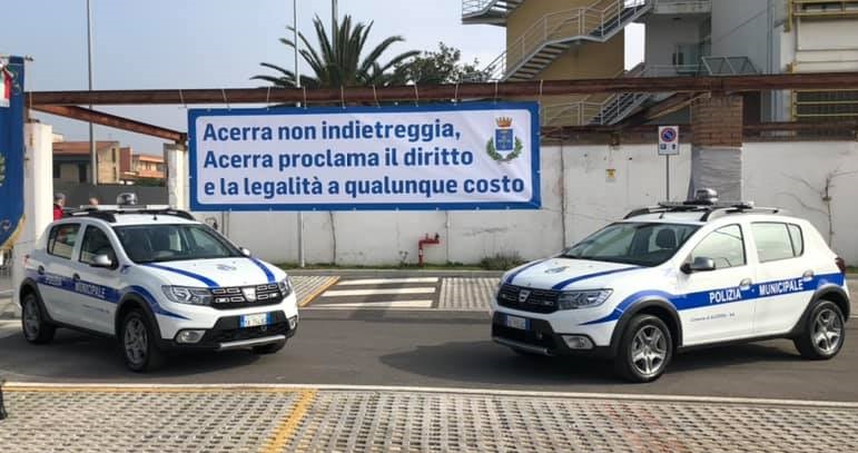 Acerra, spari contro il comando della Polizia Municipale