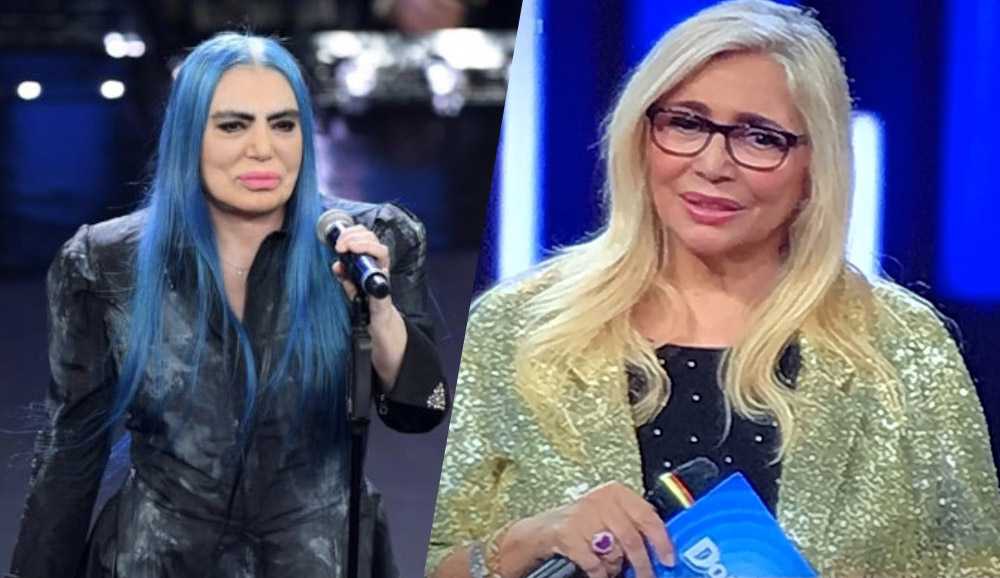 Mara Venier e Loredana Bertè a Domenica In