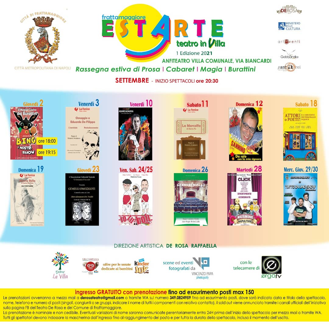 Estarte Teatro in Villa - I edizione
