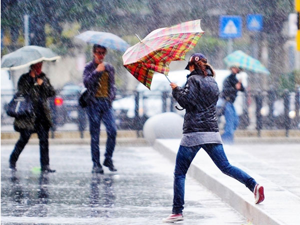 Maltempo in Campania, nel weekend possibili grandinate