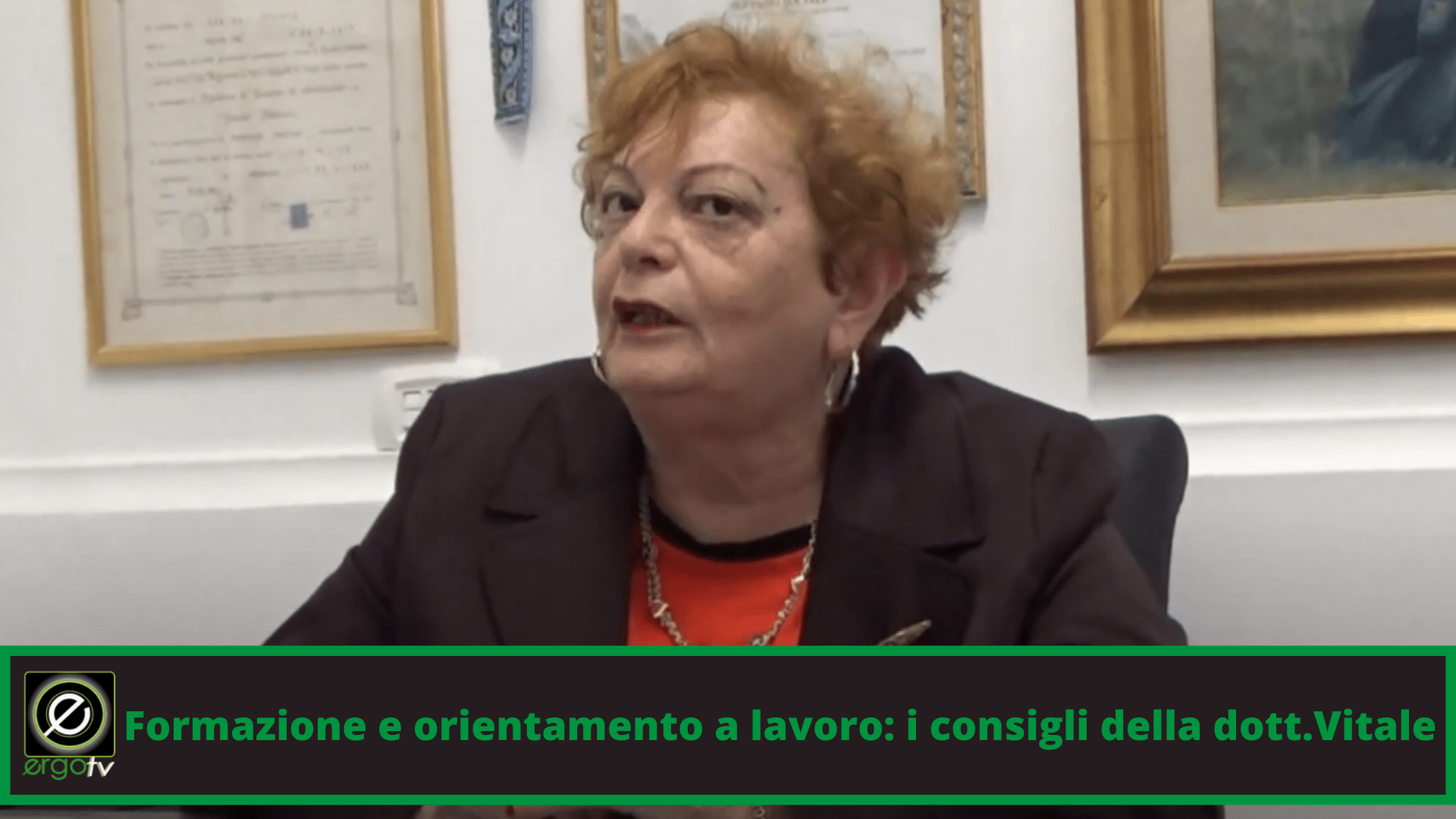 Orientamento e formazione dei giovani al lavoro: le parole della dott.essa Vitale