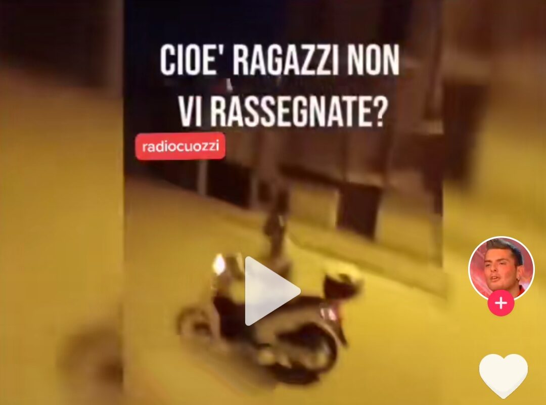 Video ladri Afragola TikTok
