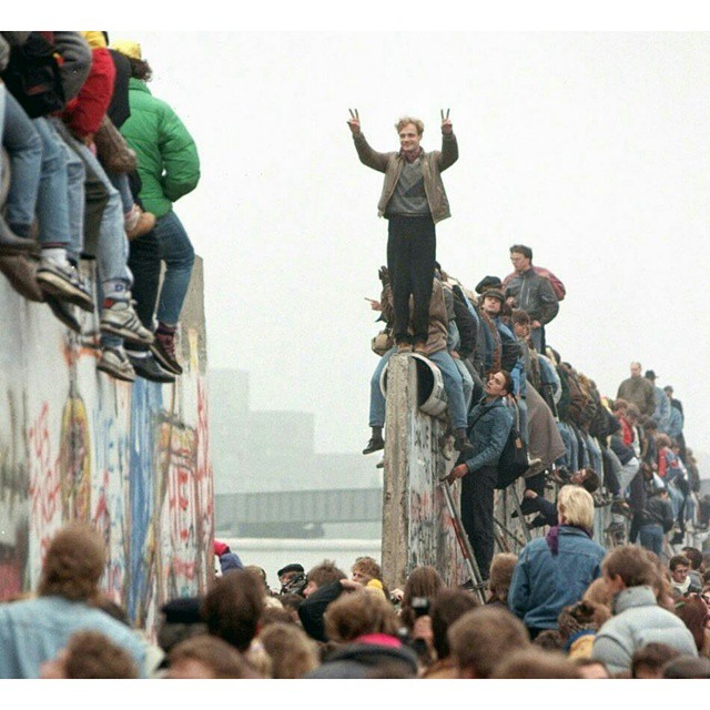 La caduta del muro di Berlino, data storica