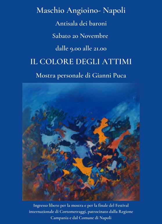 PITTURA. Al Maschio Angioino il vernissage di Gianni Puca
