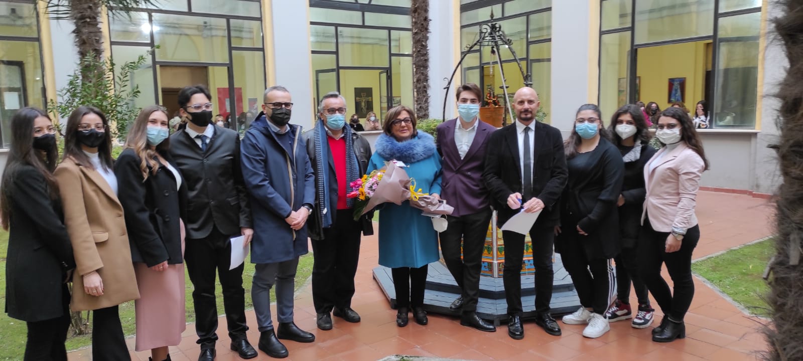 Caivano, al liceo statale “Braucci” inaugurato il “Pozzo Artistico”