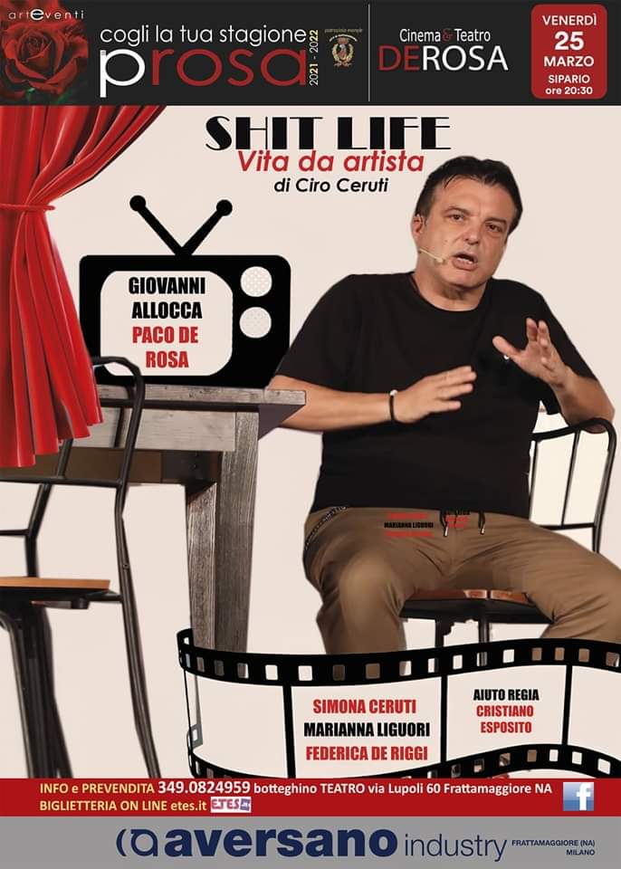 Teatro De Rosa riprende la stagione teatrale con Ciro Ceruti venerdì 25 marzo