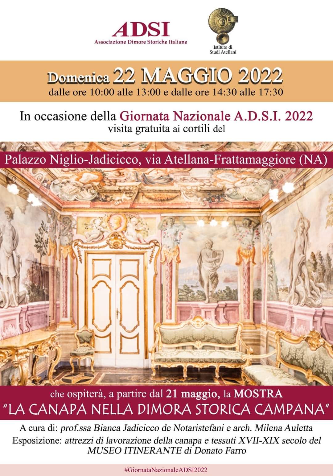 Frattamaggiore, aperte al pubblico le porte della dimora storica Niglio-Iadicicco