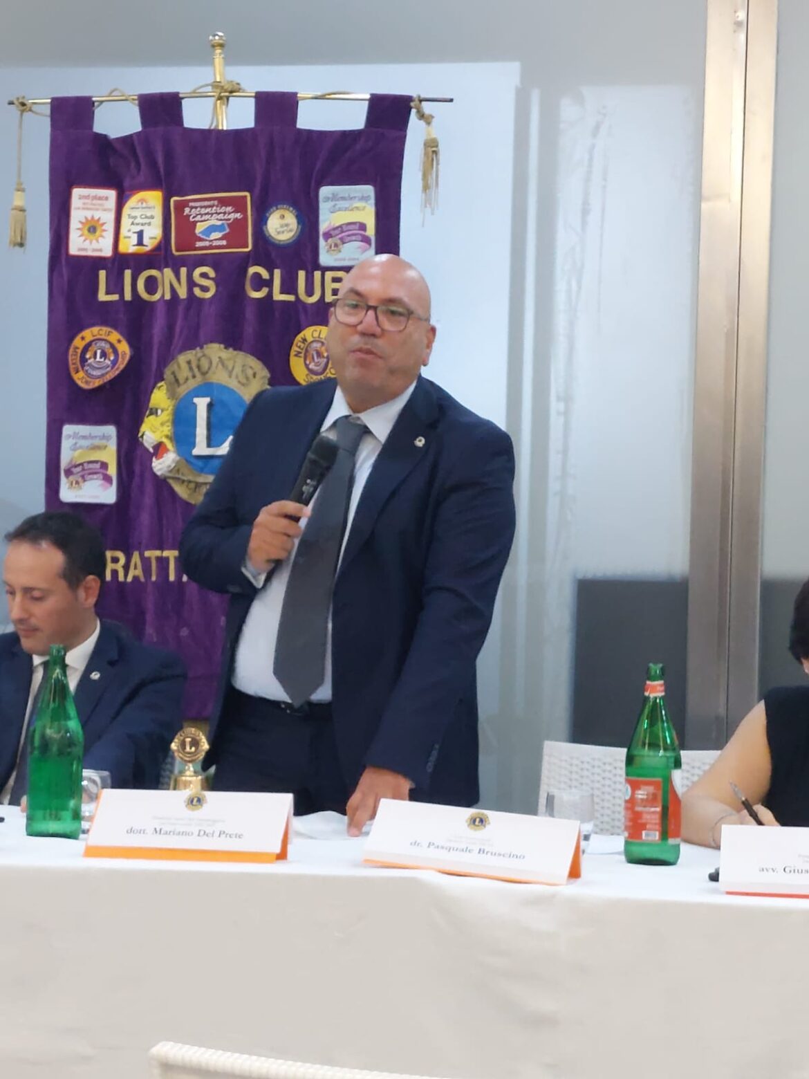 Mariano Del Prete , nuovo presidente del Lions club di Frattamaggiore