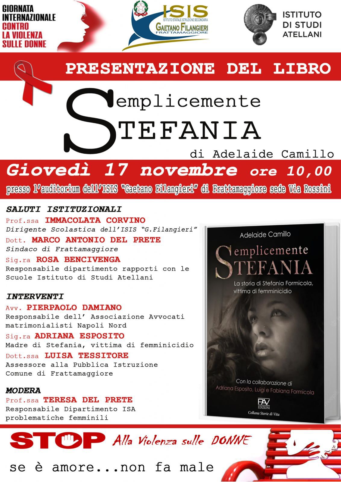 Frattamaggiore. Settimana contro il femminicidio