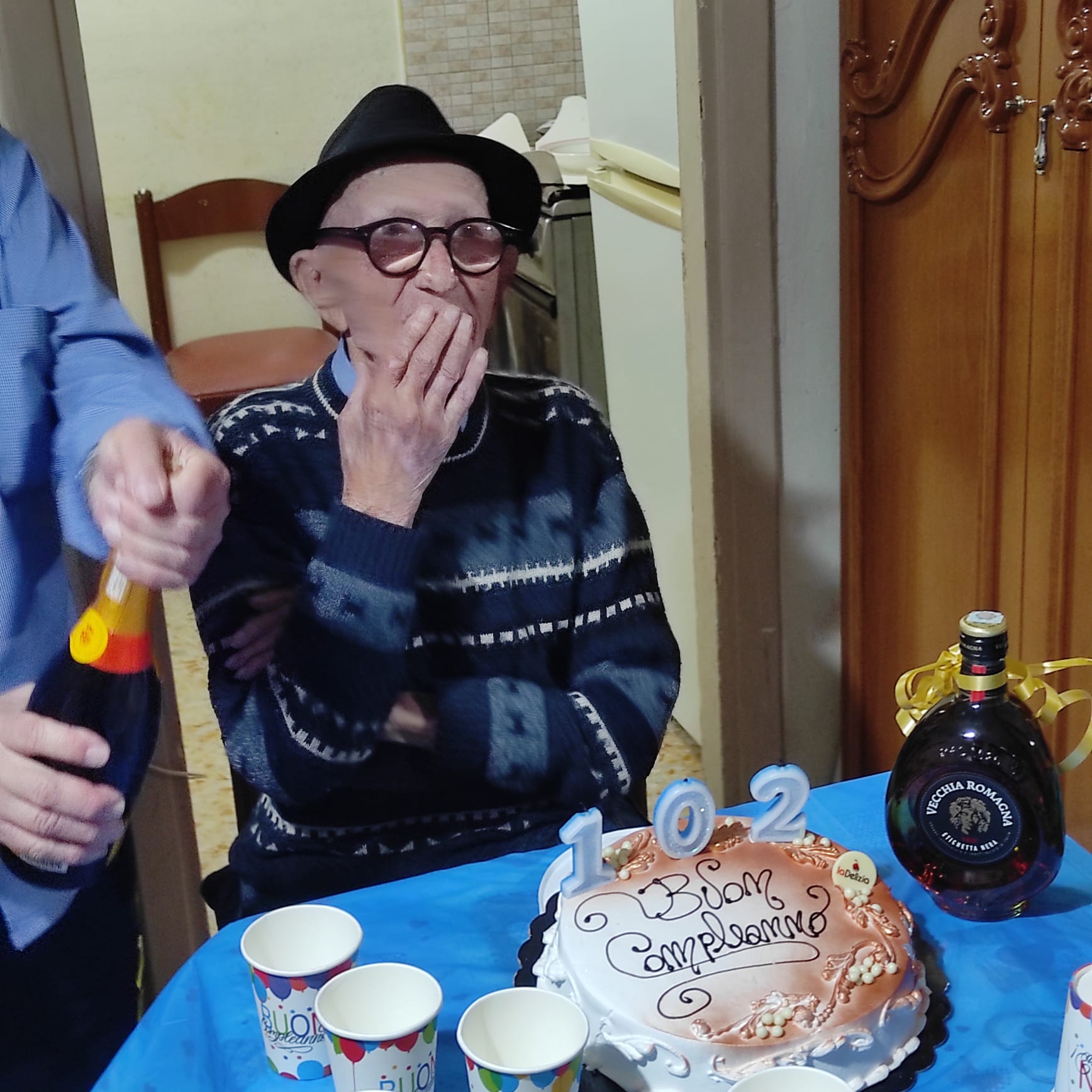 Frattamaggiore, un nonnino da recordman