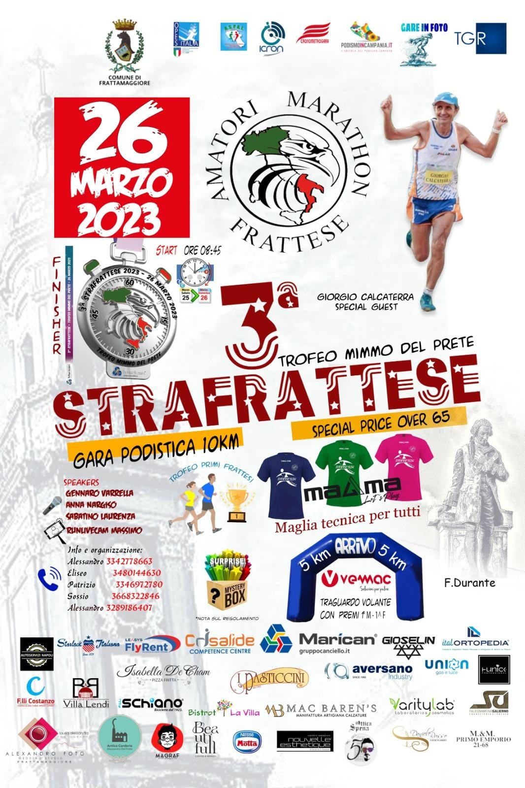 Frattamaggiore, tutto pronto per la Strafrattese