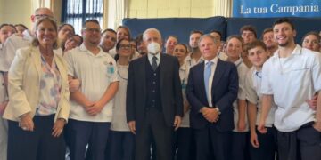Il Presidente De Luca in visita al Cardarelli 