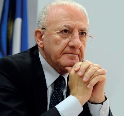 Il Presidente della Regione Campania De Luca in visita al Cardarelli