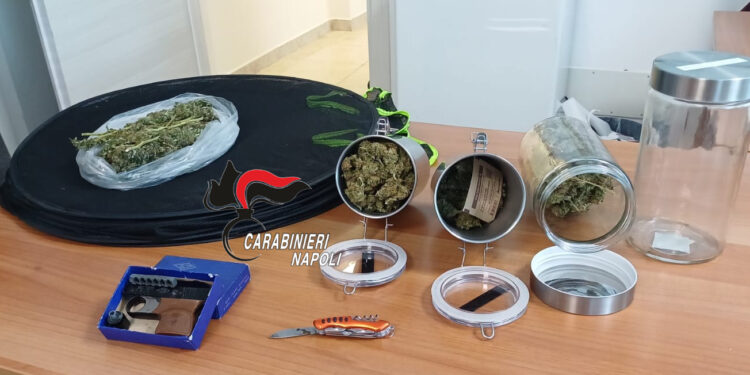 Ercolano,Carabinieri attratti dall’odore di droga