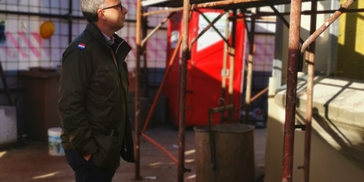 Casoria , proseguono spediti i lavori per il centro dell’ infanzia nel bene confiscato alla criminalità