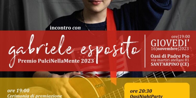 A Gabriele Esposito il Premio Pulcinellamente