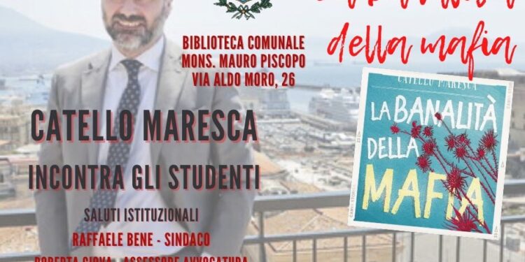 Casoria , l’Amm.ne e gli studenti del Gandhi incontrano Catello Maresca