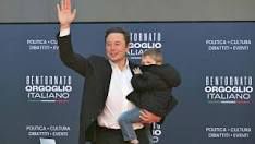 Elon Musk.. a Roma alla convention di Fratelli d’Italia