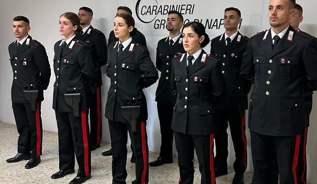 Napoli e provincia , arrivano 70 nuovi carabinieri