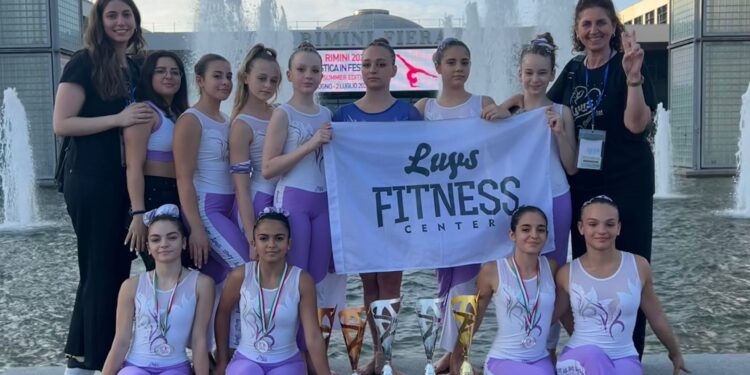 Caivano, titanica impresa della “Luys Fitness Center”: conquista 12 titoli al Campionato Nazionale della Federginnastica d’Italia