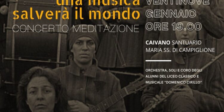 L’EVENTO. Caivano, al Santuario di Campiglione il concerto-meditazione per le vittime dell’Olocausto