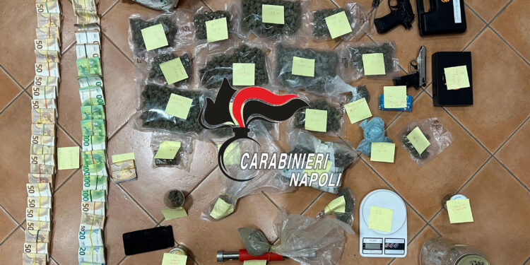 Pomigliano D’Arco, blitz antidroga dei carabinieri