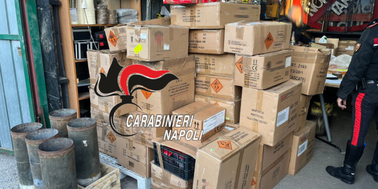 Giugliano in Campania, sequestrati quintali di botti illegali