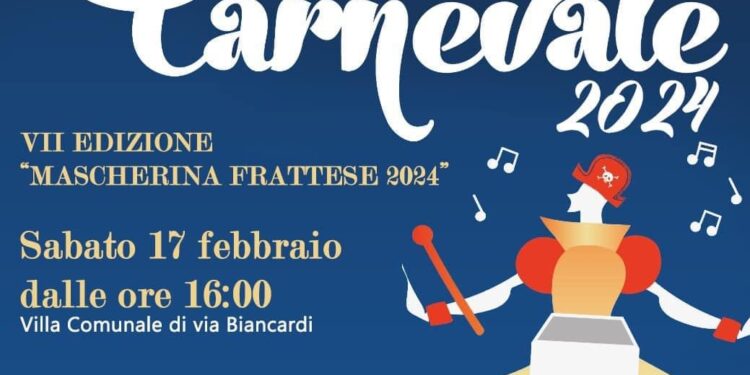 Frattamaggiore, l’evento del Carnevale in Villa comunale sabato 17 febbraio