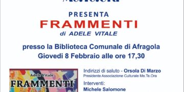 Afragola, semaforo verde per la presentazione del libro “Frammenti” di Adele Vitale