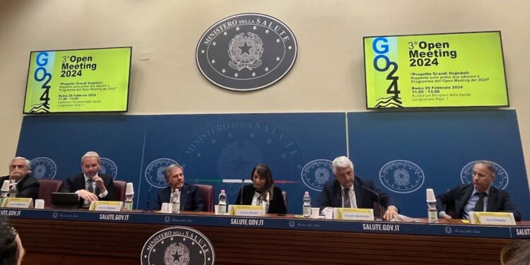 Presentato dal ministro della Sanità l’evento “Grandi Ospedali” in programma a Napoli