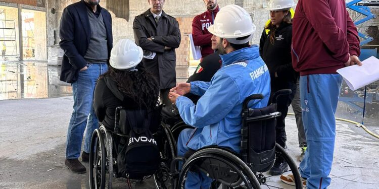 A Caivano arrivano gli atleti paralimpici dello Stato maggiore della difesa e della polizia
