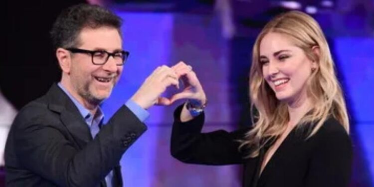 Chiara Ferragni da Fazio , si definisce vittima di un ondata di odio
