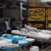 Torre Del Greco , controlli al mercato civico del pesce