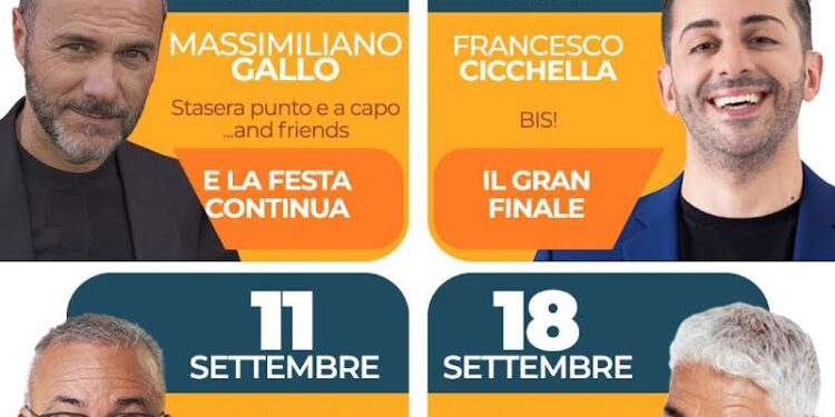 Arena Flegrea, cartellone teatrale estivo