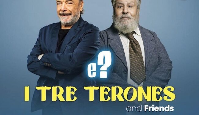 Teatro Cilea, in scena la nuova coppia , Lellò Arena e Nino Frassica
