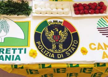 Le delizie della Coldiretti Campania alla festa della Polizia di Stato