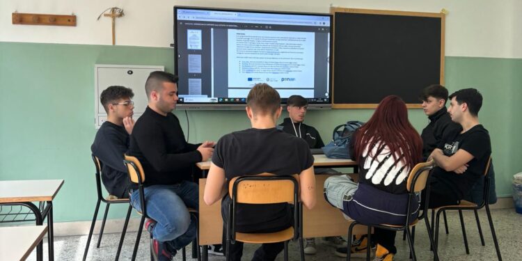 Napoli , la 4D dell’I. S. Siani e il progetto Asoc