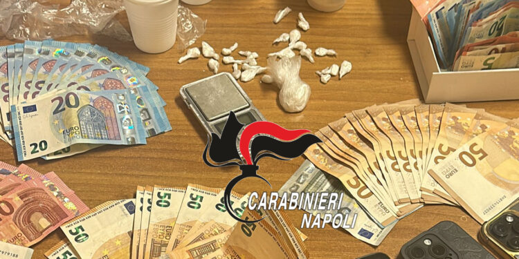 Sant’Anastasia, coppia arrestata perché disponeva in casa un droga shop