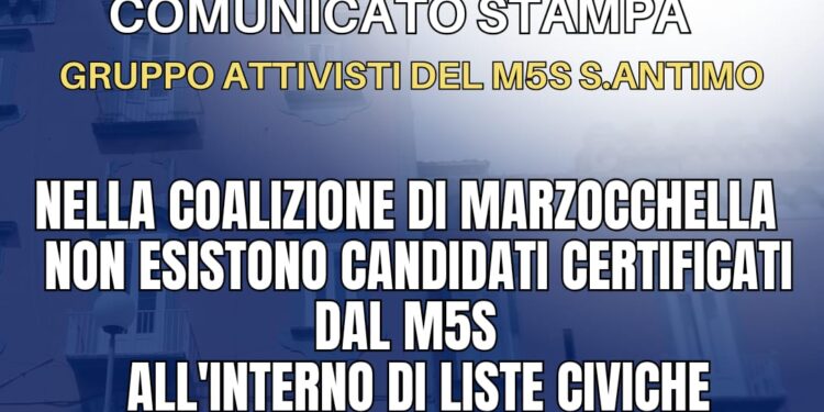 Amministrative Sant’Antimo, chiarimento degli attivisti del M5S