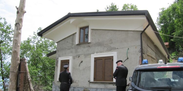 Agerola, Villa abusiva nel Parco dei Monti Lattari