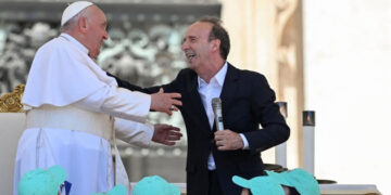 Benigni , protagonista della giornata mondiale dei bambini
