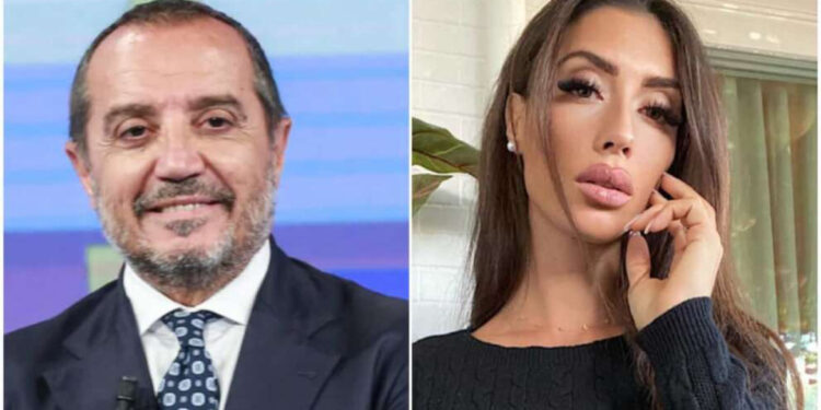 Giulia Berdini , la compagna di Franco De Mare