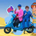 Orietta Berti e Fiorello vanno in Vespa
