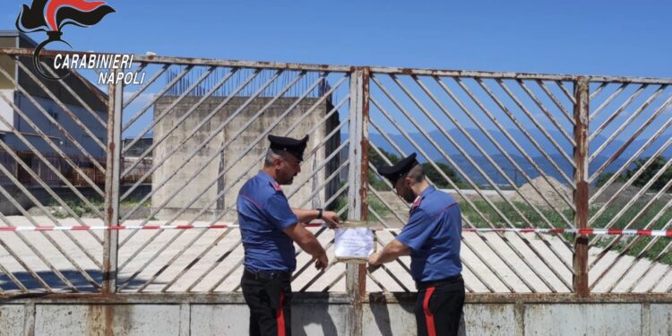 Somma Vesuviana, sequestrata area di 10.000 mq per smaltimento illecito di rifiuti