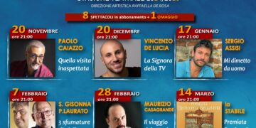 La stagione teatrale 24/25 del Teatro De Rosa
